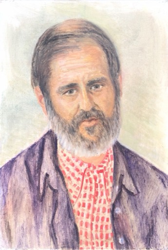 Jan Kosno — autoportret